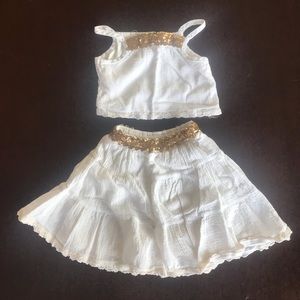 2/$10 🌼 2T Linen Vacation Set